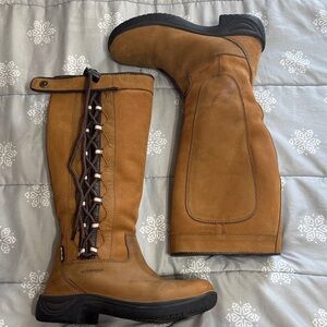 Dublin Pinnacle Boots II - Tan, sz 7 excellent used condition